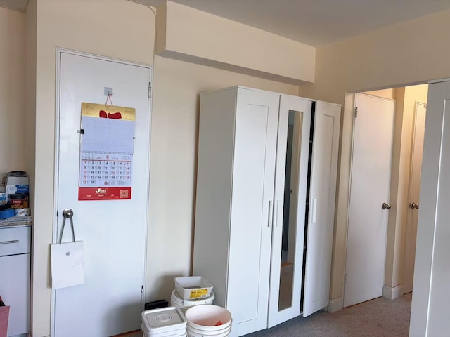 14450 38th Ave Unit B5, Flushing, NY 11354 - corridor with light colored carpet