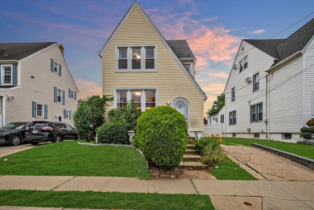48 Carstairs Rd, Valley Stream, NY 11581 - view of front of home with a front yard