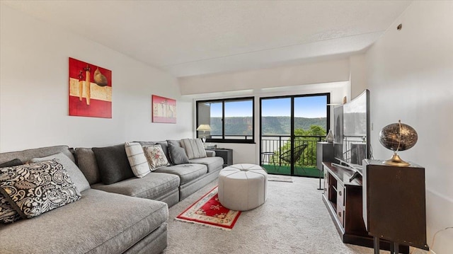 1020 Warburton Ave Unit 9C, Yonkers, NY 10701 - living room featuring carpet floors