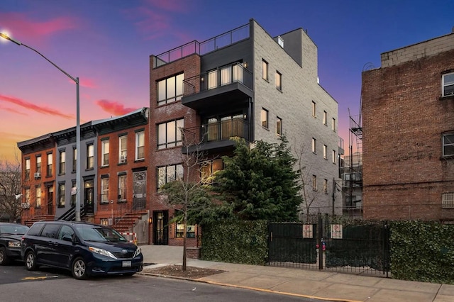 226 Hart St Unit 3B, Brooklyn, NY 11206 - view of property at dusk