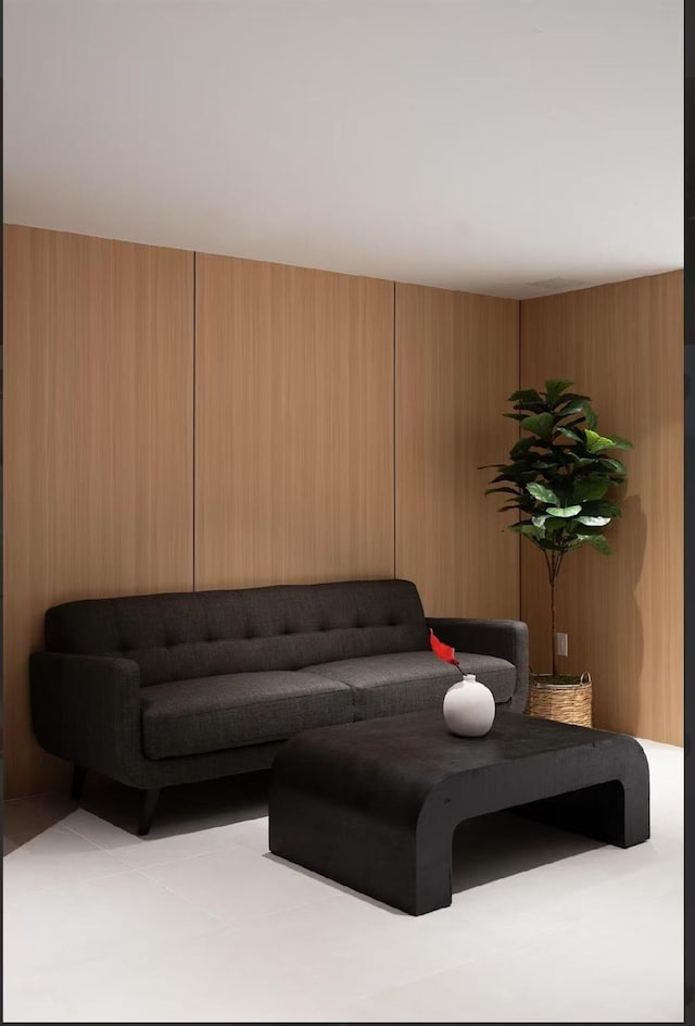 108-15 72nd Ave Unit 6A, Forest Hills, NY 11375 - building lobby featuring wooden walls