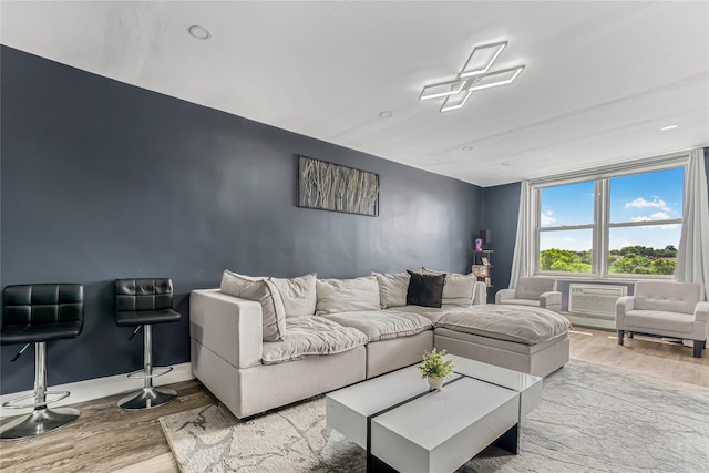 5444 Little Neck Pkwy Unit 6C, Little Neck, NY 11362 - living room with wood finished floors and recessed lighting