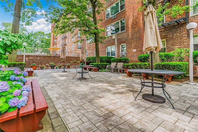 5444 Little Neck Pkwy Unit 6C, Little Neck, NY 11362 - view of patio featuring outdoor dining space