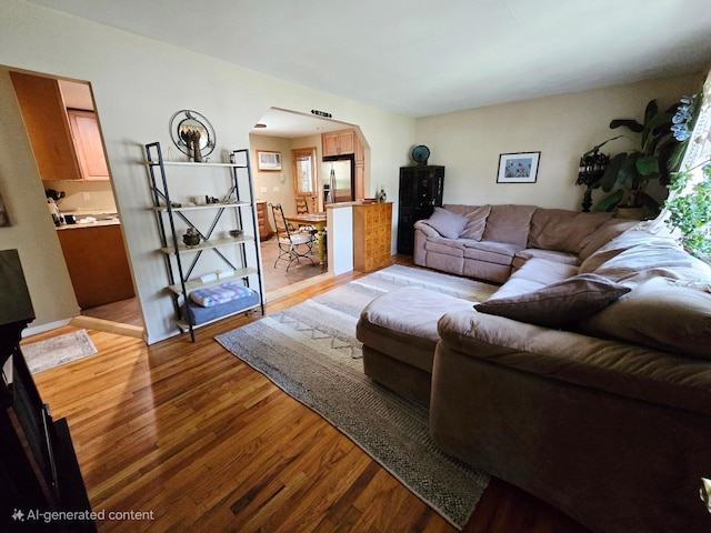 356 Montgomery Ave, West Babylon, NY 11704 - living room featuring light wood-type flooring