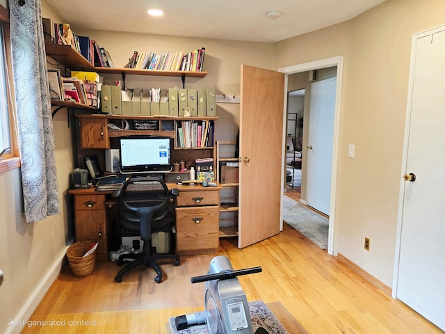 356 Montgomery Ave, West Babylon, NY 11704 - office featuring light wood-style flooring