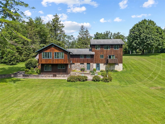 10 May Knl, Dover Plains, NY 12522 - back of house featuring a lawn