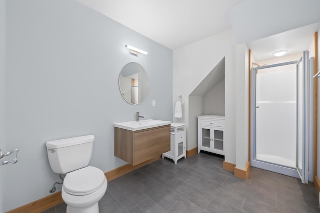 10 May Knl, Dover Plains, NY 12522 - bathroom featuring vanity, a stall shower, and tile patterned flooring
