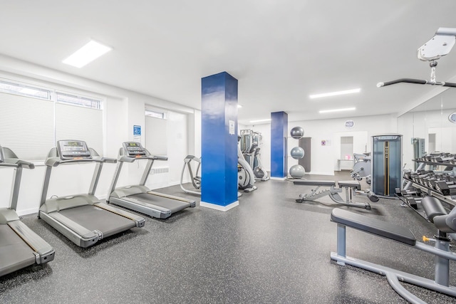 3530 Henry Hudson Pkwy Unit 1B, Bronx, NY 10463 - view of gym