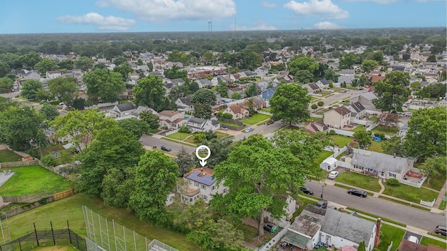 129 Spring Ln, Levittown, NY 11756 - aerial perspective of suburban area