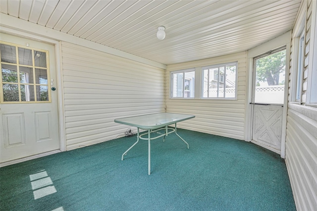 129 Spring Ln, Levittown, NY 11756 - view of unfurnished sunroom