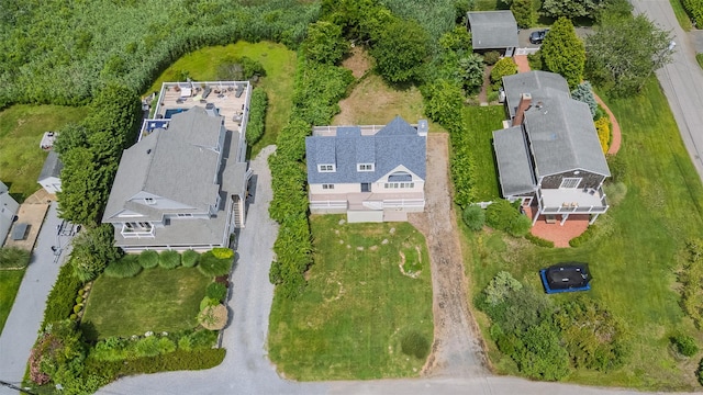 10 Bayview Rd, Remsenburg, NY 11960 - aerial perspective of suburban area