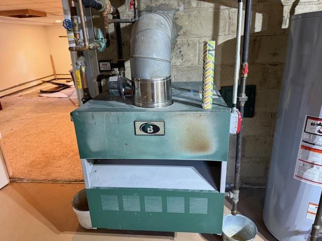 624 Adams Ave, Lindenhurst, NY 11757 - utilities featuring water heater