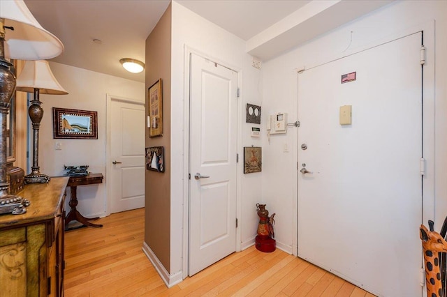 600 Clarence Ave Unit 1J, Bronx, NY 10465 - foyer entrance featuring light wood-style floors