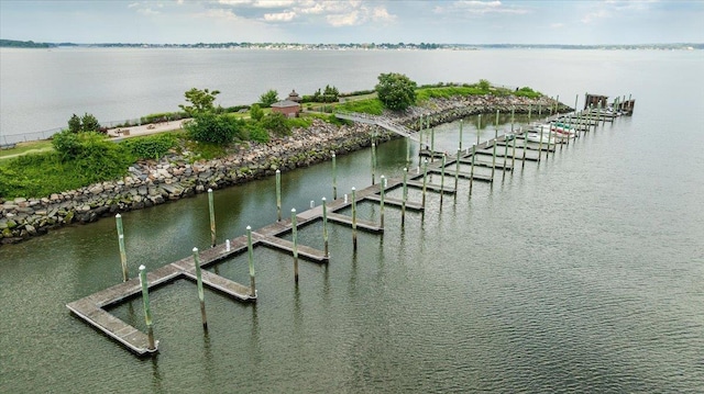 600 Clarence Ave Unit 1J, Bronx, NY 10465 - dock area featuring a water view