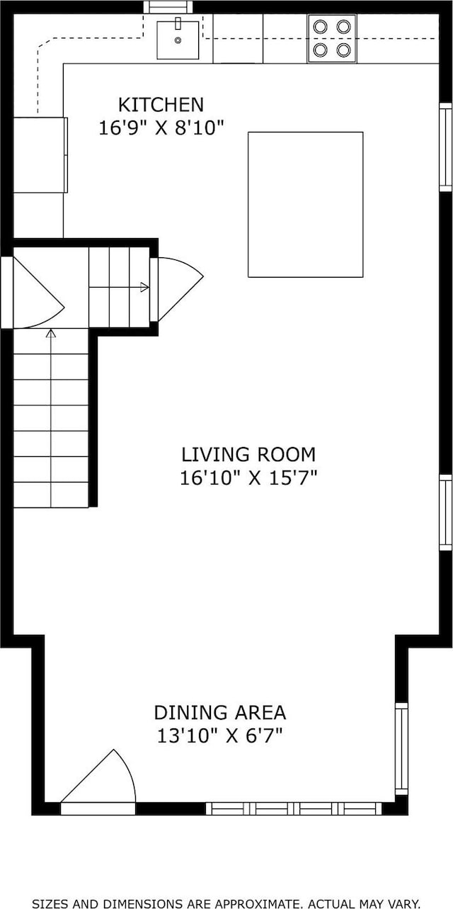 1 Saunders St, Hastings-On-Hudson, NY 10706 - view of home floor plan