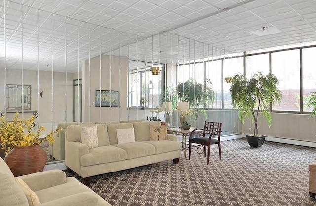 101 Lincoln Ave Unit 3K, Mineola, NY 11501 - sunroom / solarium with a baseboard radiator and a baseboard heating unit
