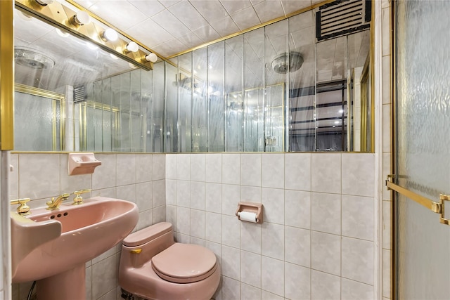 154-70 11th Ave, Beechhurst, NY 11357 - full bathroom with a stall shower and tile walls