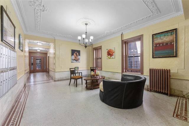607 W 136th St # 3, New York Manhattan, NY 10031 - community lobby with ornamental molding
