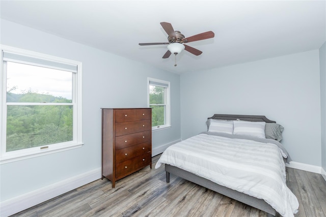 7 Glen Ct, Pawling, NY 12564 - bedroom with wood finished floors and a ceiling fan