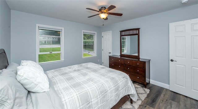 7 Glen Ct, Pawling, NY 12564 - bedroom featuring wood finished floors and a ceiling fan