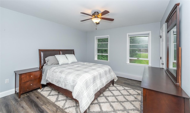7 Glen Ct, Pawling, NY 12564 - bedroom featuring wood finished floors and ceiling fan