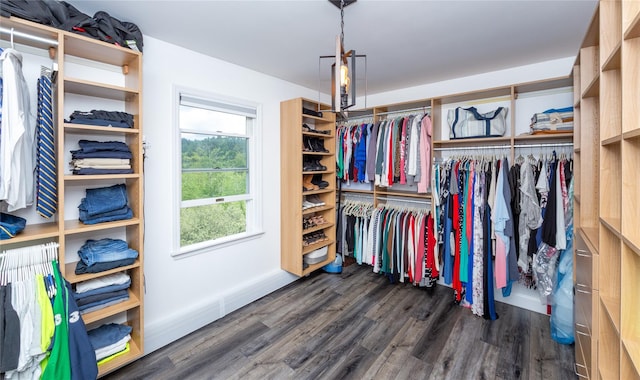 7 Glen Ct, Pawling, NY 12564 - spacious closet featuring dark wood-style flooring