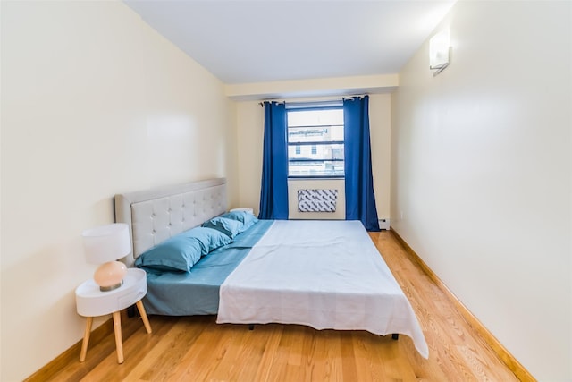 31-47 137th St Unit 3C, Flushing, NY 11354 - bedroom with light wood finished floors