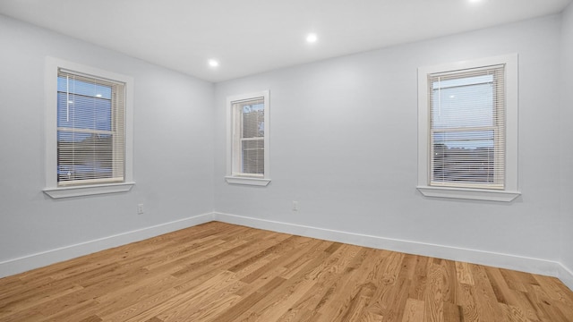 3919 Murdock Ave, Bronx, NY 10466 - spare room featuring light wood-style floors and recessed lighting
