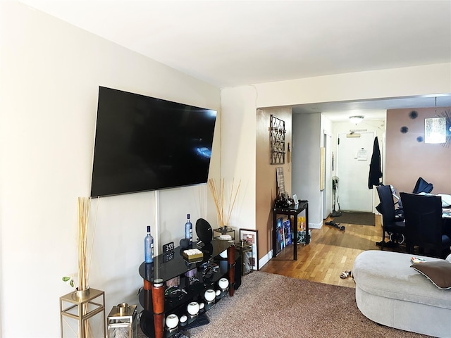 530 Dubois Ave Unit B3, Valley Stream, NY 11581 - living room with carpet floors