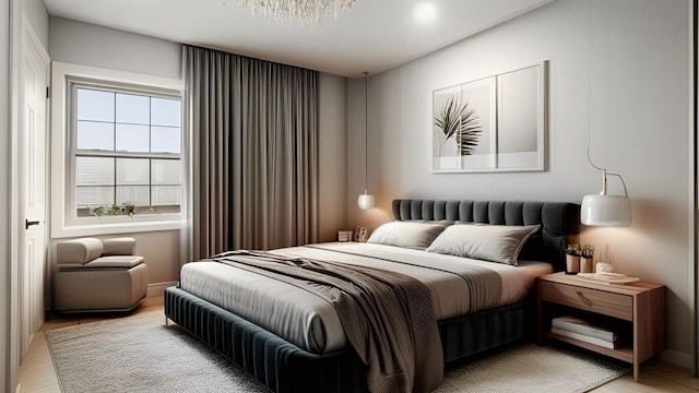 508 Van Nest, Bronx, NY 10460 - bedroom featuring light wood-style floors
