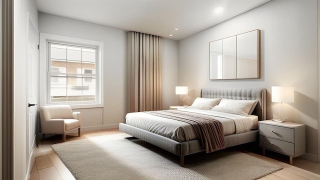 506 Van Nest, Bronx, NY 10460 - bedroom with light wood-style floors and recessed lighting