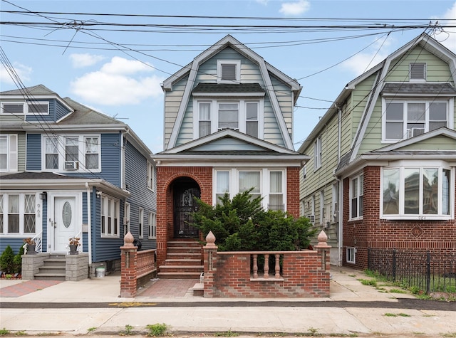 966 E 42nd St, Brooklyn, NY 11210 - colonial inspired home with a gambrel roof and brick siding