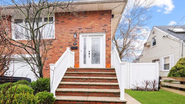 95 Foster Ave, Valley Stream, NY 11580 - entrance to property with brick siding