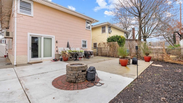 95 Foster Ave, Valley Stream, NY 11580 - back of house featuring a patio