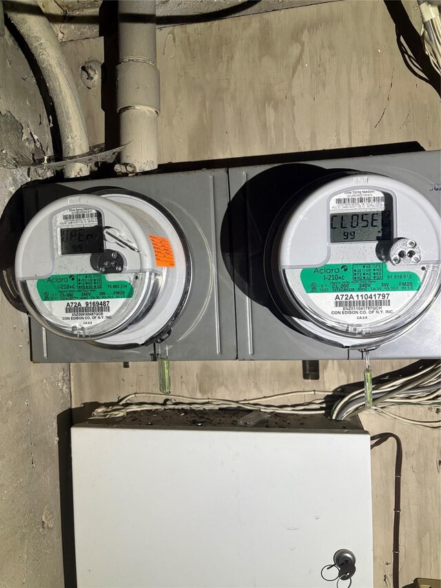 425 W 256th St, Bronx, NY 10471 - utility room with electric meter