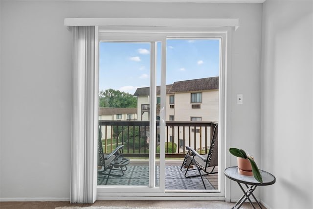 17 Village Park Dr Unit 3A, Fishkill, NY 12524 - doorway featuring plenty of natural light and carpet floors