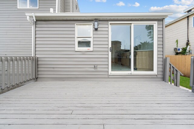 2572 Riverside Ave, Seaford, NY 11783 - view of wooden terrace