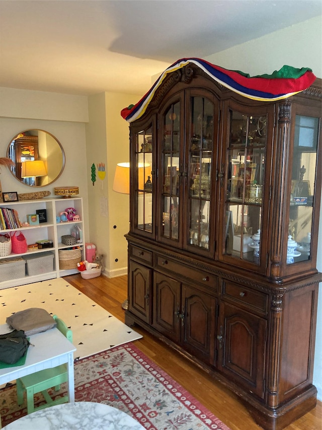 105-24 67th Ave Unit 4A, Forest Hills, NY 11375 - interior space with wood finished floors and baseboards