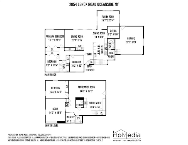 2854 Lenox Rd, Oceanside, NY 11572 - view of home floor plan