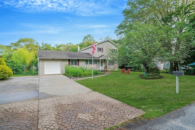 436 Oceanside St, Islip Terrace, NY 11752 - view of front of house featuring a garage and concrete driveway