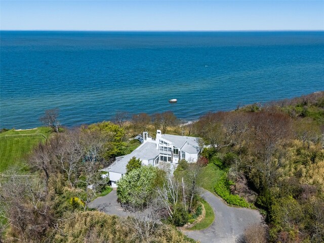 4105 Soundview Ave, Mattituck, NY 11952 - view from above of property featuring a nearby body of water