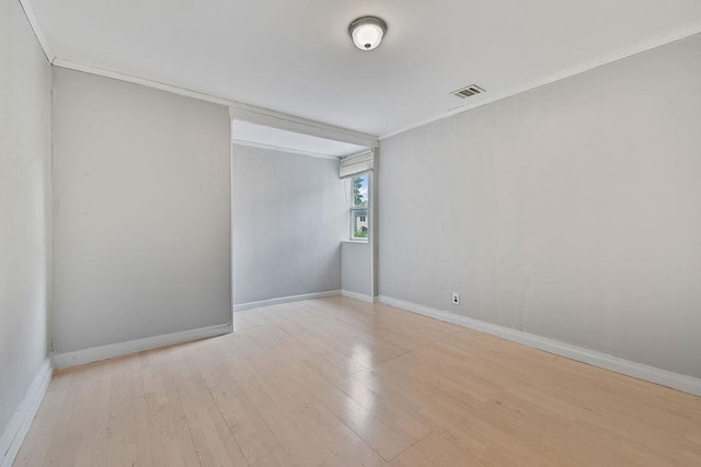 14 Cooper Dr, Nanuet, NY 10954 - spare room featuring ornamental molding and wood finished floors