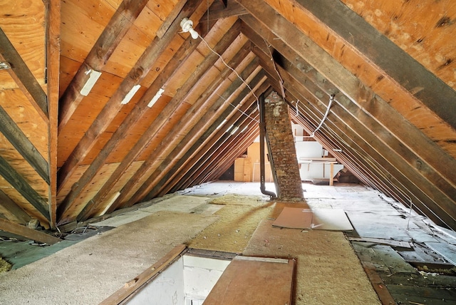14 Washington Ave, Port Jervis, NY 12771 - view of unfinished attic