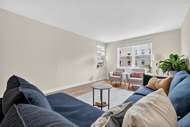4295 Webster Ave Unit 5J, Bronx, NY 10470 - living area with wood finished floors and healthy amount of natural light