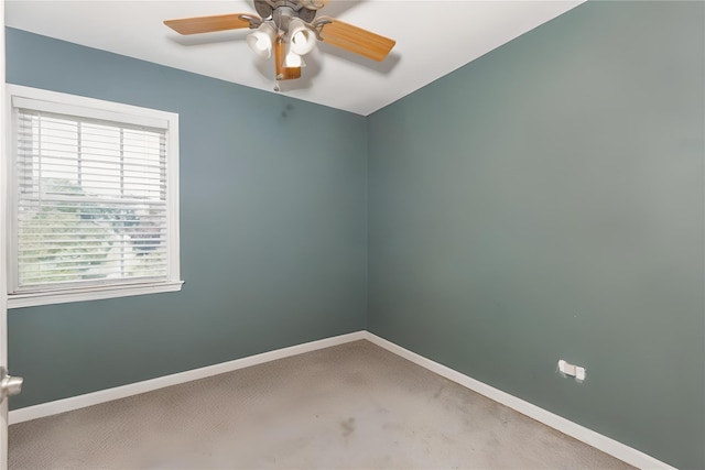 1191 E 3rd Ave, Bay Shore, NY 11706 - carpeted empty room featuring plenty of natural light and a ceiling fan