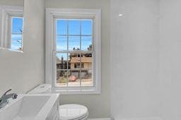 10 Valentine St, Glen Cove, NY 11542 - bathroom with toilet and a sink