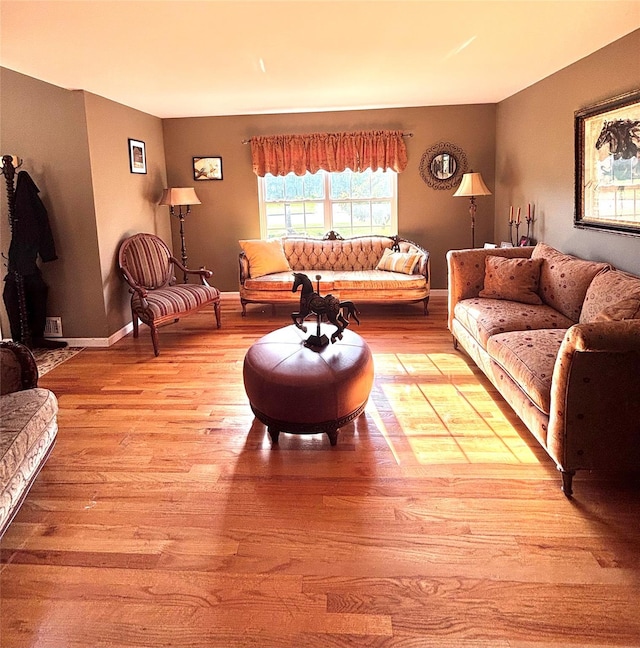 1002 Forest Gln, New Windsor, NY 12553 - living room with light wood-type flooring