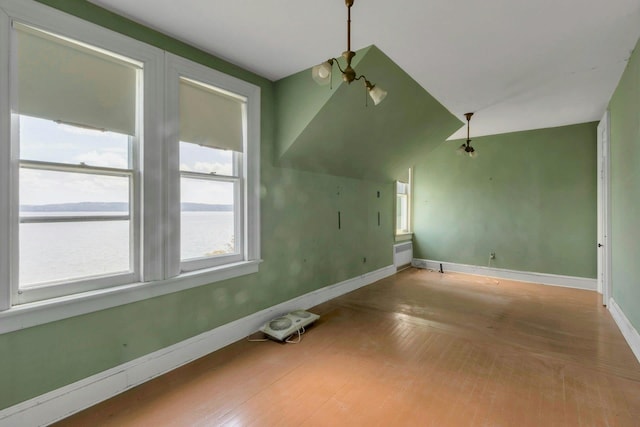 165 River Rd, Nyack, NY 10960 - bonus room with hardwood / wood-style floors and lofted ceiling