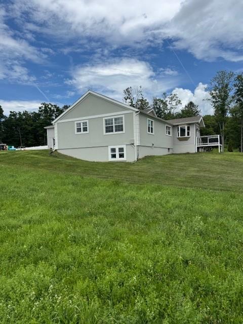 2117 Rte 82, Lagrangeville, NY 12540 - back of property with a yard