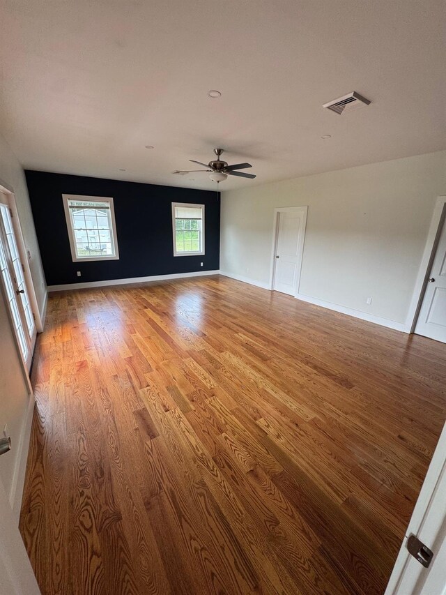 2117 Rte 82, Lagrangeville, NY 12540 - empty room featuring light wood-type flooring and ceiling fan